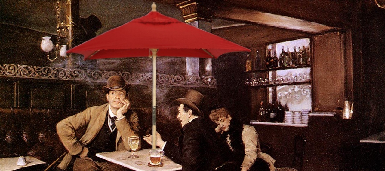 Bistro Umbrellas - Patio Life on the Small